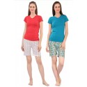 Printed Women Multicolor - Shorts