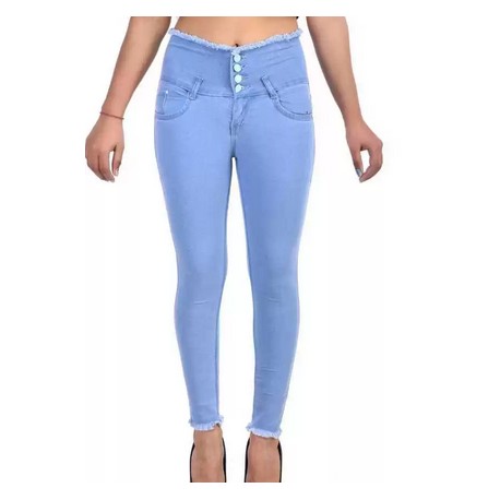 Jogger Fit Girls Blue Jeans