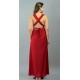 Women Rayon A-Line Western Gown - Beige