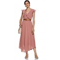 Women's Synthetic a-line Maxi Dress