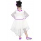 Girls Midi/Knee Length Party Dress - White