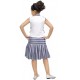 Girls Midi/Knee Length Party Dress - White