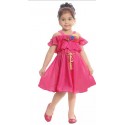 Baby Girls Midi/Knee Length Festive/Wedding Dress - Pink