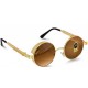 UV protection round sunglass 54 for men ,women -brown