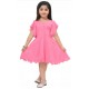 Girls Above Knee Party Dress - Multicolor