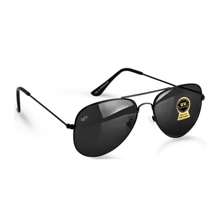 UVprotection aviator sunglasses 54 f0r men women -black