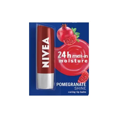 Nivea Lip Balm Pomegranate Shine  4.8 g