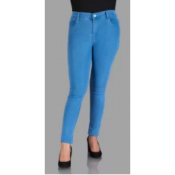 Skinny Women Black Jeans - DARK BLUE