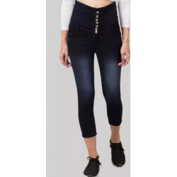 Luxsis Skinny Women Black Jeans