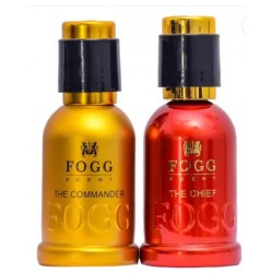 Fogg The Chief And Commander Combo Pack Body Spray - For All  (100 ml, Pack of 2)