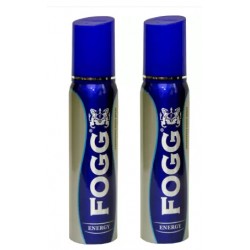 Fogg Energy Fragrance Body Spray 120ML Each (Pack of 2)