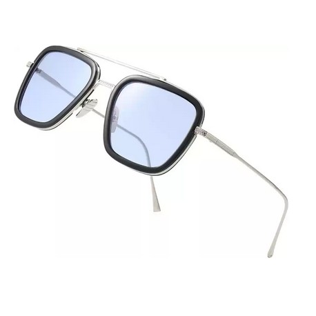 UV protection gradient rectanular sunglass free size for men -women