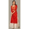 Women Kurta and Sharara Set Rayon- PINK