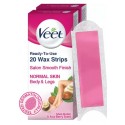 Veet Full Body  Waxing Kit Strips - 40