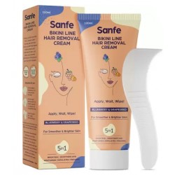 Sanfe Bikini Line Hair Removal Cream, 100g