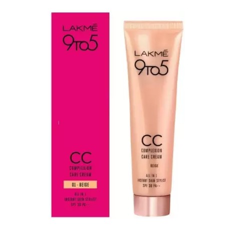 Lakme 9 to 5 Complexion Care Face Cream - Beige Foundation  (Beige, 30 g)