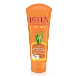Lotus Sunscreen spf 40 , 100g