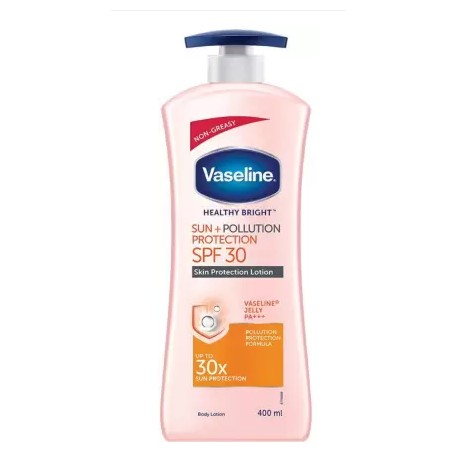 Vaseline Sun + Pollution Protection SPF 30 Body Lotion  (400 ml)