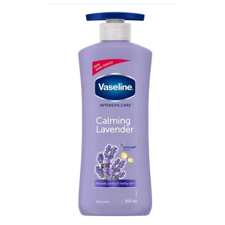 Vaseline Calming Lavender Body Lotion  (400 ml)