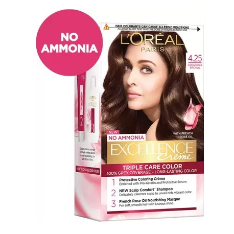 L'Oréal Hair Color, Aishwarya's Brown 4.25