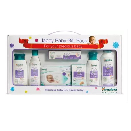 HIMALAYA Happy Baby Gift Pack - 7 IN 1 (Blue)