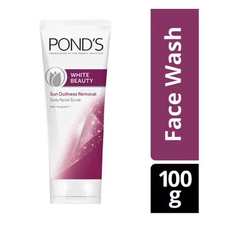 Ponds White Beauty Sun Dullness Removal Scrub  (100 g)