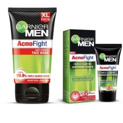 GARNIER Acno Fight Face wash,150gm +  Anti Pimple Moisturiser, 45gm