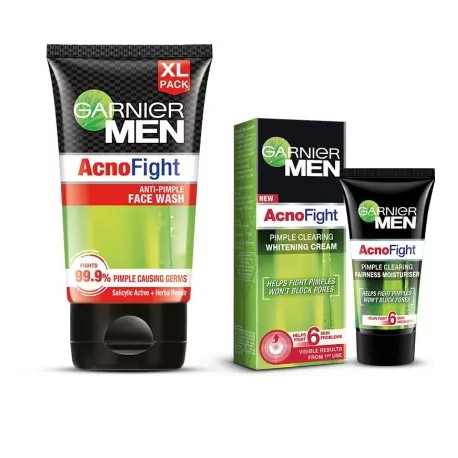 GARNIER Acno Fight Face wash,150gm +  Anti Pimple Moisturiser, 45gm