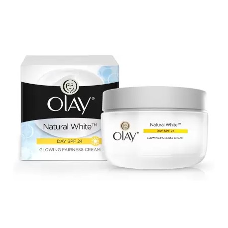 Olay Natural White Glowing Fairness Cream   (50 g)