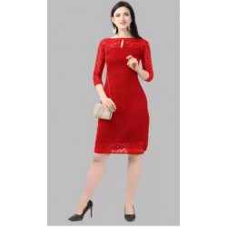 Women A-line Multicolor Dress