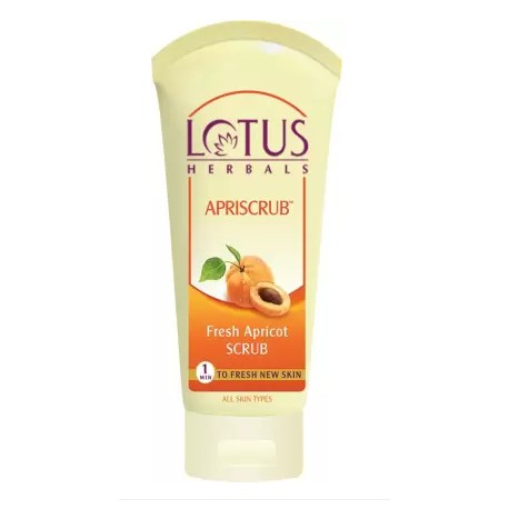 Lotus Herbals Fresh Apricot Scrub  (100 g)