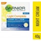 Garnier Light Complete Night Face Cream for Fairness  (40 g)