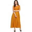Women Maxi Yellow Dress