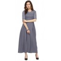 Women Maxi Grey Dress