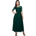 Women Maxi Green Dress