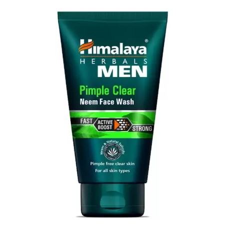 Himalaya Men Pimple Clear Neem Face Wash  (100 ml)