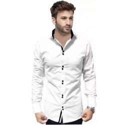 Men Casual Shirt - WHITE