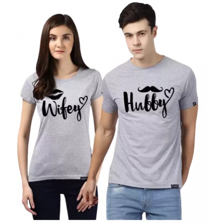 Couple Round Neck T-Shirt