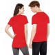 Couple Round Neck T-Shirt - RED