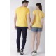 Couple Round Neck Red T-Shirt