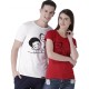 Couple Round Neck Red T-Shirt