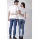 Couple Round Neck Red T-Shirt