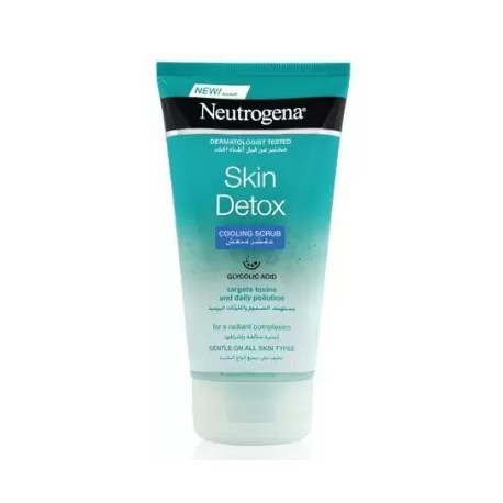 Neutrogena Skin Detox Cooling Scrub Face Wash  (150 ml)