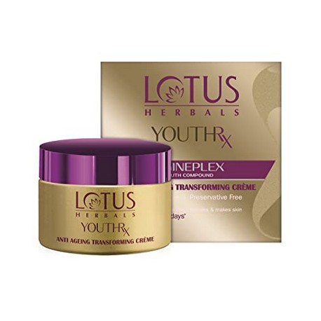 Lotus Youthrx Anti Ageing Transforming Cream, 50G