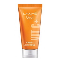 Lakme Vitamin C+ Night Cream, 50G