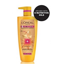 L'oréal 6 Oil Nourish Shampoo, 1 litre