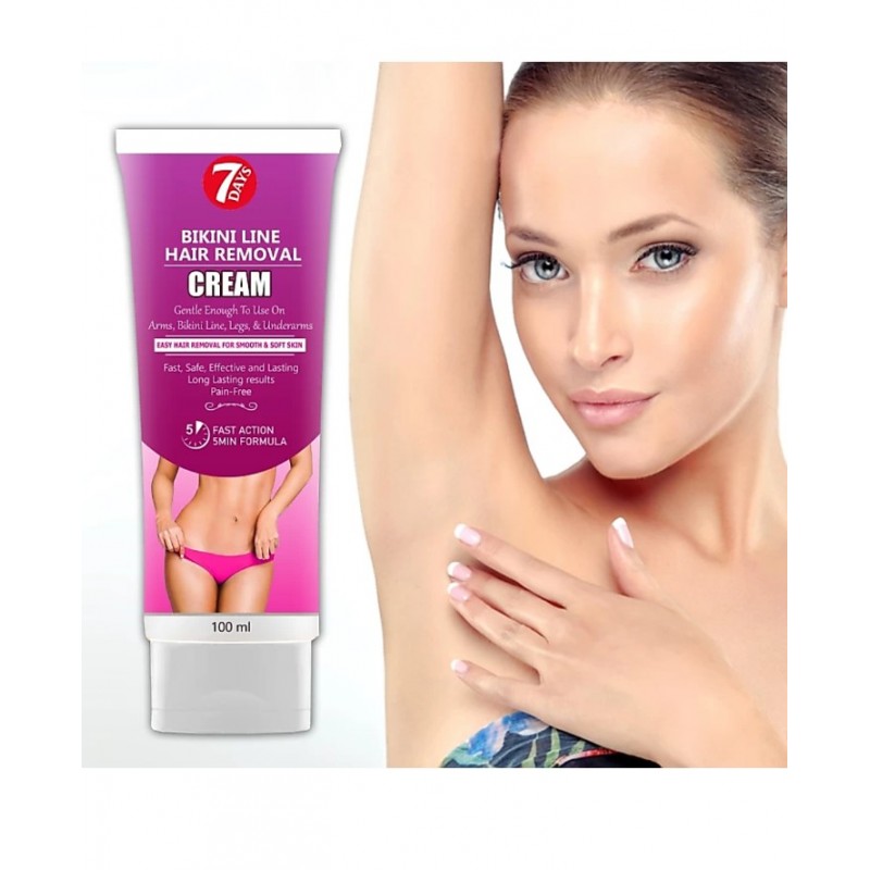 Shop 7 Days Hair Removal Cream for Women, 100ml - Price in India|