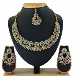 Alloy Gold Plated Jewel Set