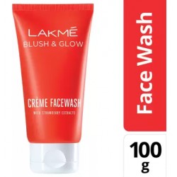 Lakme Strawberry Cream Face Wash, 100g
