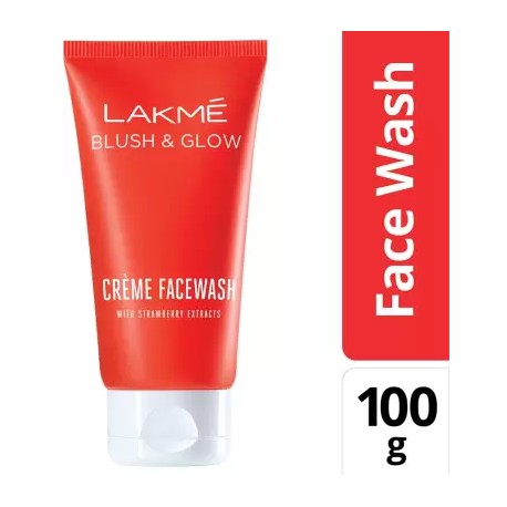 Lakme Blush and Glow Cream Face wash - 100g